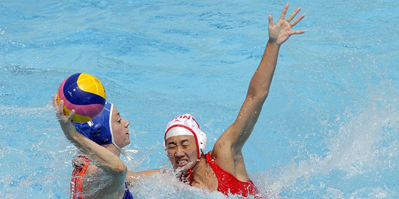  - Waterpolo F 1/8: China - Holanda