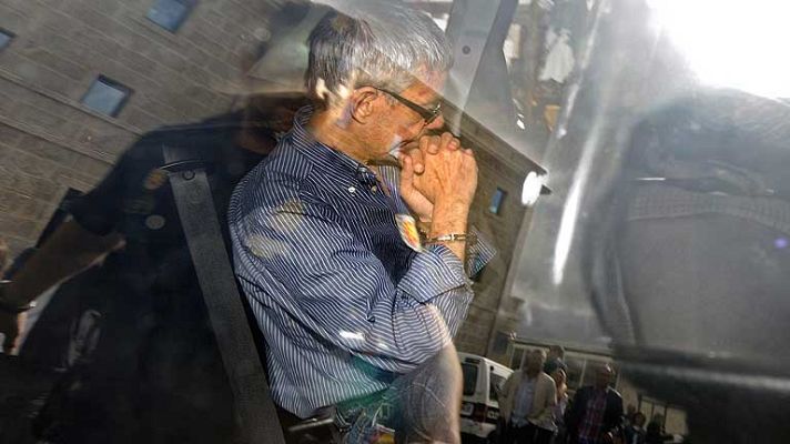 Telediario 1 - El maquinista, ante el juez