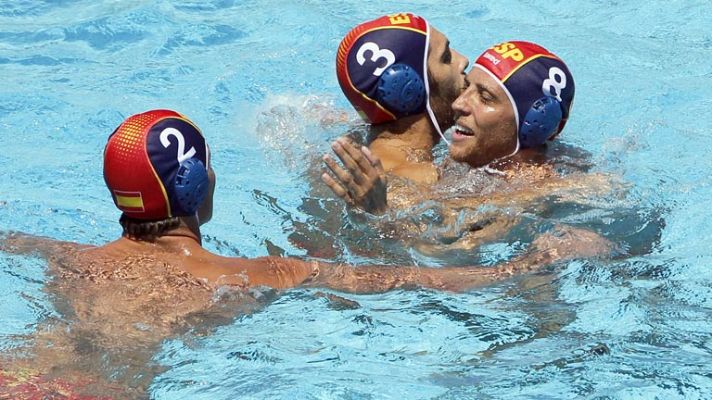Telediario 1 - La selección de waterpolo recupera buenas sensaciones