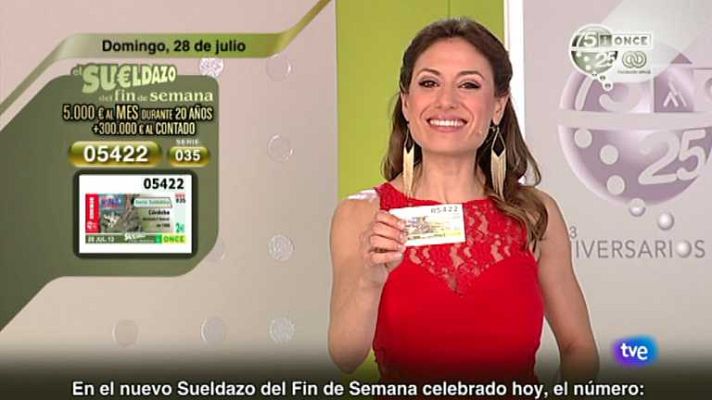 Sorteos ONCE - Sorteo ONCE - 28/07/13