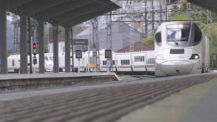 Telediario 1 - Reestablecido el servicio en vía 1