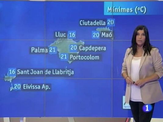 Informatiu Balear - El temps a les Illes Balears - 30/07/13