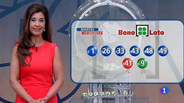 Loterías - Bonoloto + Euromillones - 30/07/13