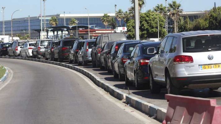 Telediario 1 - Operación salida de Agosto