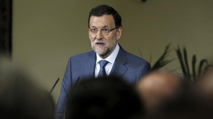 Telediario 1 - Previa comparecencia Rajoy