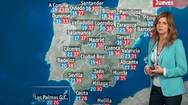 El tiempo - Vuelve el calor a todo el país