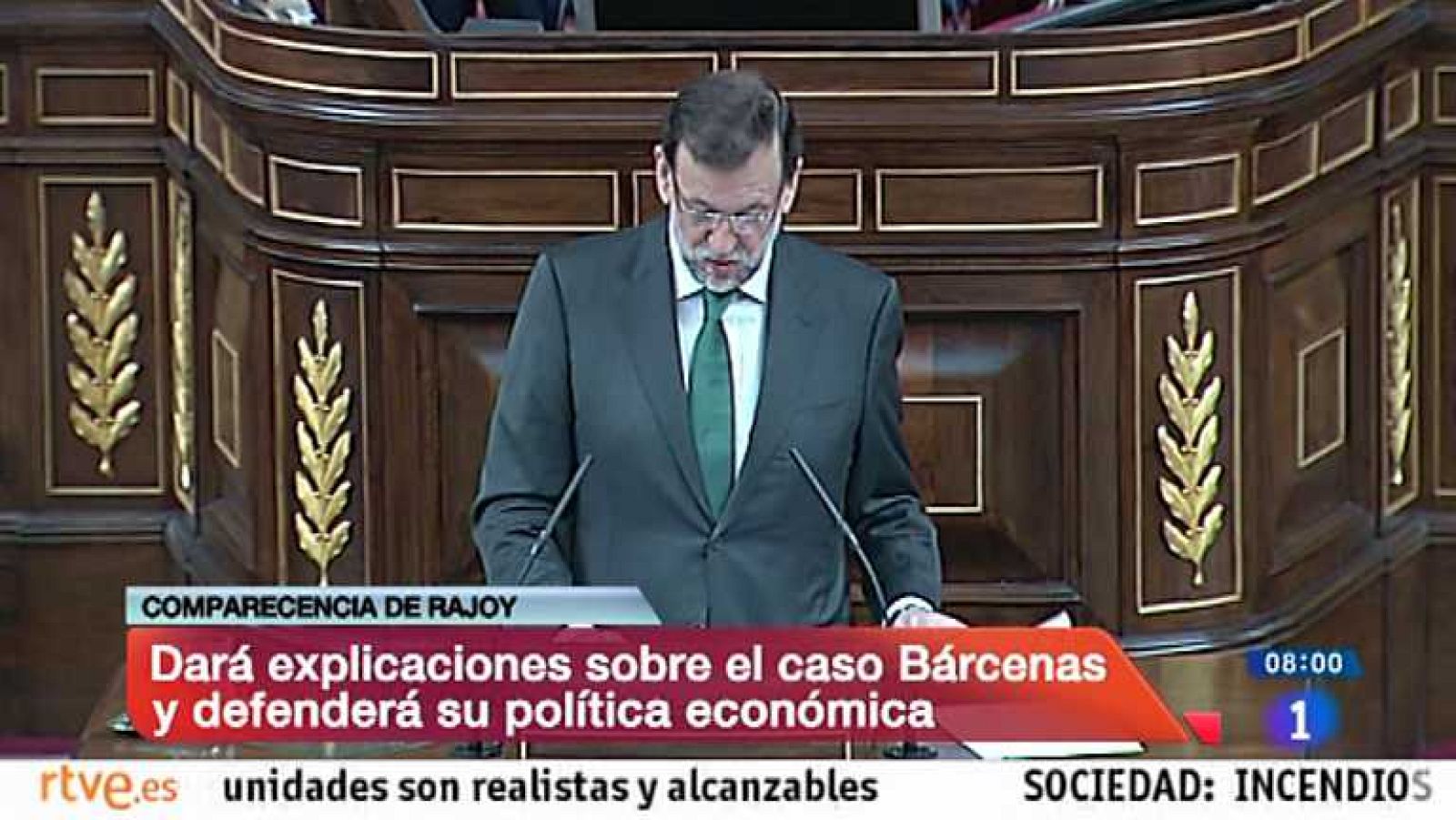 Telediario - 8 horas - 01/08/13 - Ver ahora