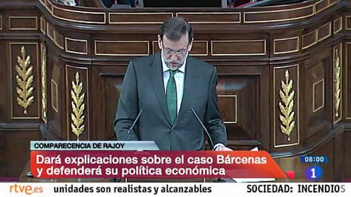 Telediario 1 - Telediario - 8 horas - 01/08/13