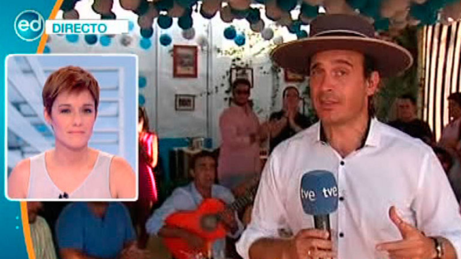 España Directo- La hermandad del Rocio en Huelva nos abre su caseta