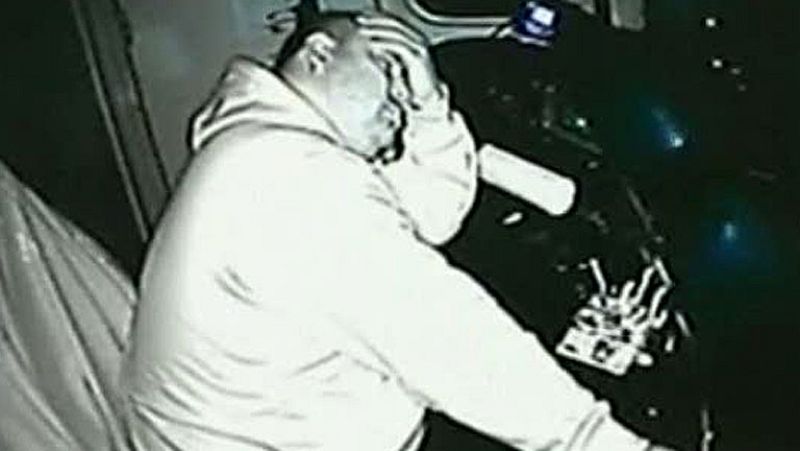 Polémicas imágenes de maquinistas de tren en Argentina