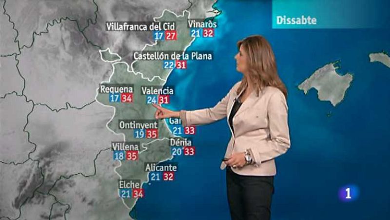 El tiempo en la Comunidad Valenciana - 02/08/13 - Ver ahora