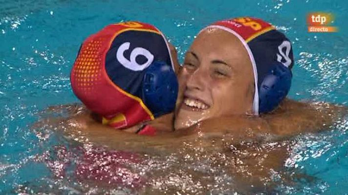  - Postpartido final waterpolo (F)