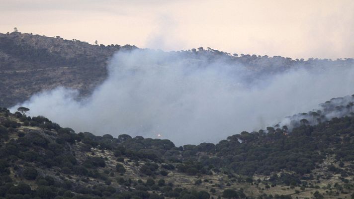 Informativo 24h - El incendio de Cebreros, en Ávila, sigue activo
