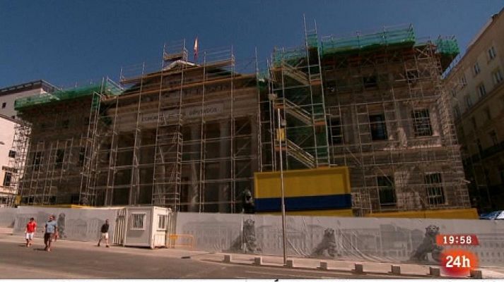 Parlamento - Obras en el Congreso