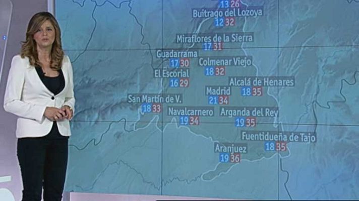 Informativo de Madrid - El tiempo en la Comunidad de Madrid - 05/08/13