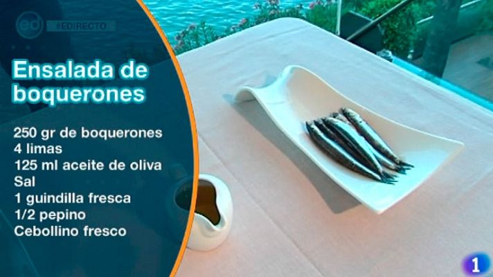 RTVE Cocina - Ensalada de boquerones a la lima