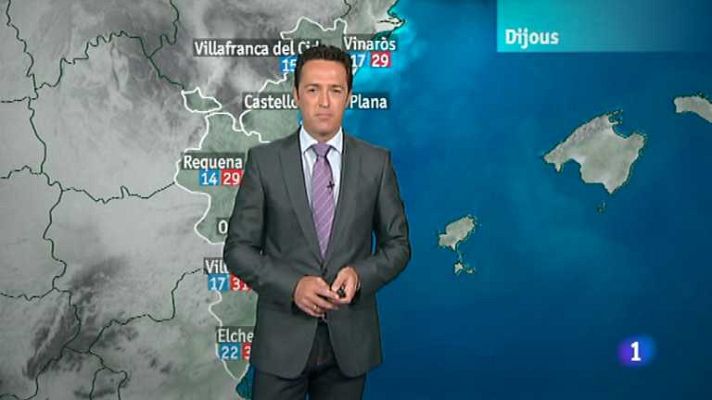 L'informatiu - Comunitat Valenciana - El tiempo en la Comunidad Valenciana - 07/08/13