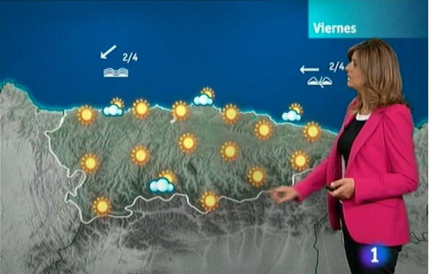 Panorama Regional - El tiempo en Asturias - 08/08/13
