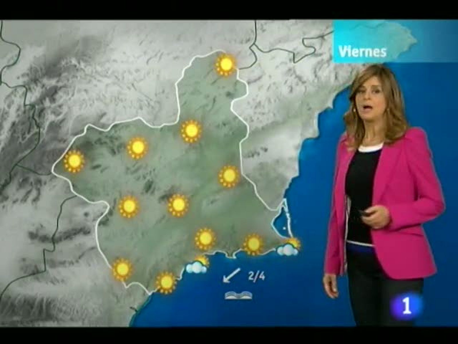 El tiempo en la Comunidad de Murcia.(08/08/2013)