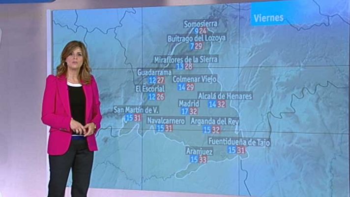 Informativo de Madrid - El tiempo en la Comunidad de Madrid - 08/08/13