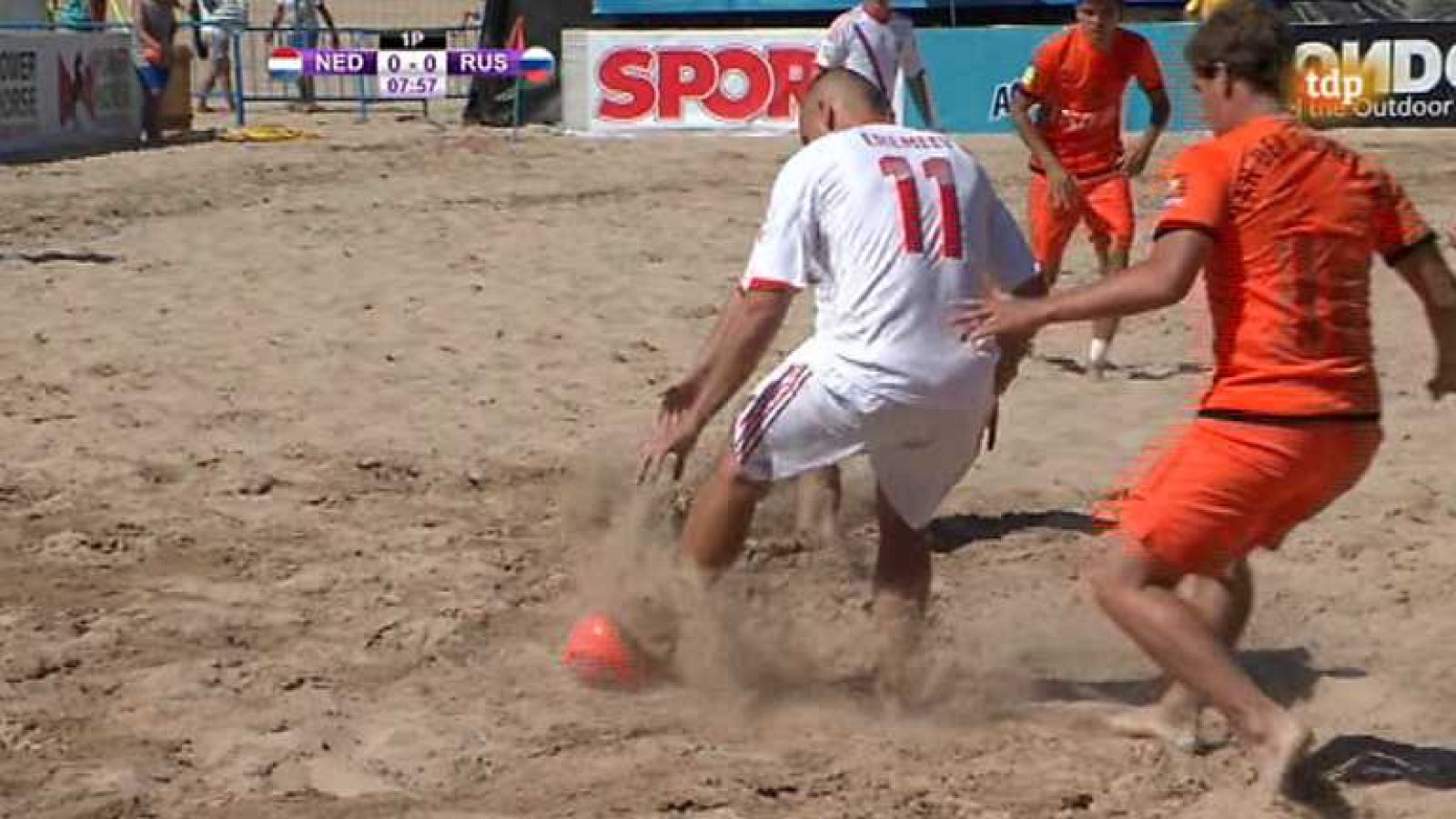 Fútbol playa - Final Liga Europea: Rusia-Holanda - ver ahora