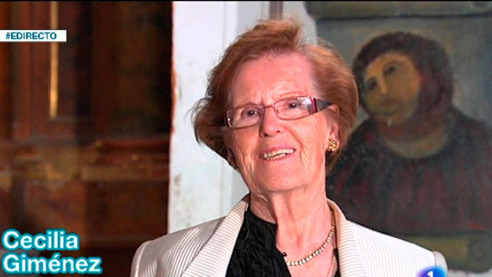 España Directo- Cecilia, la restauradora del Ecce Homo: "Volvería a hacerlo"
