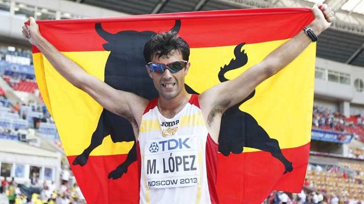  - Miguel Á. López, bronce en marcha