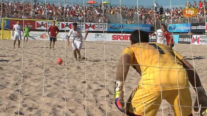 Fútbol  Playa - Final Liga Europea: España - Suiza