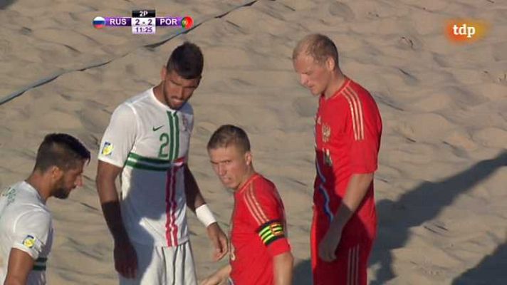 Fútbol  Playa - Final Liga Europea: Rusia-Portugal