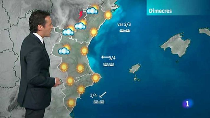 L'informatiu - Comunitat Valenciana - El tiempo en la Comunidad Valenciana - 13/08/13