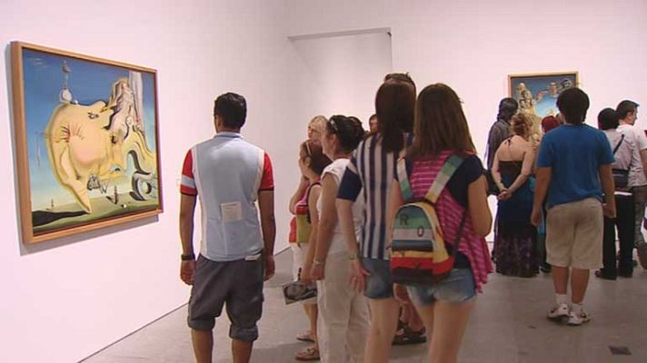 Telediario 1 - Exposiciones de récord