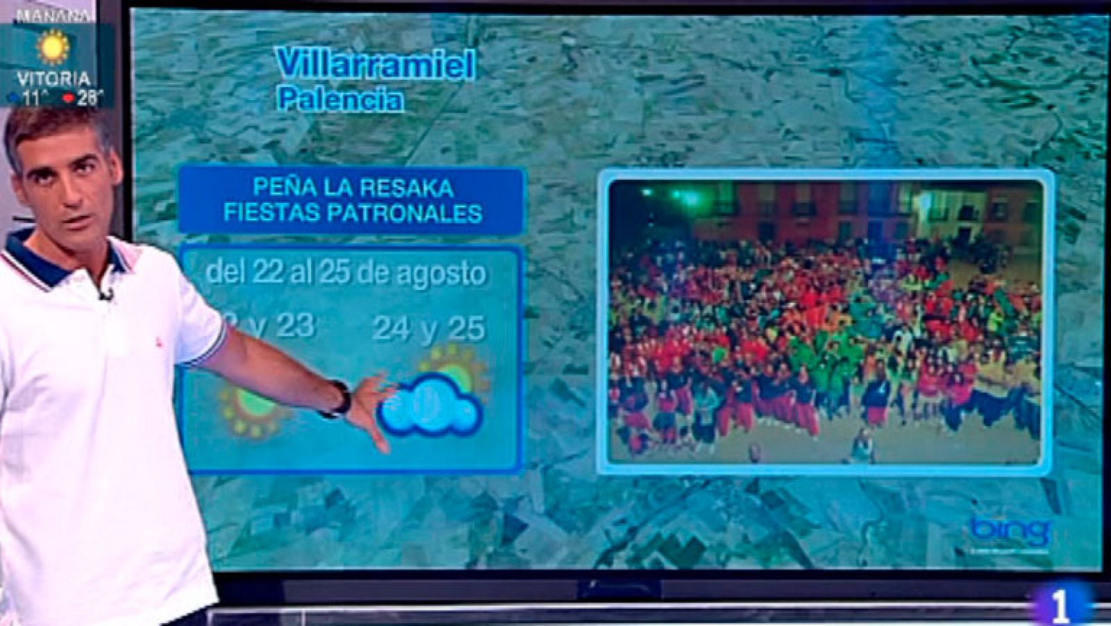 España Directo- Villarramiel tendrá buen tiempo en sus fiestas patronales