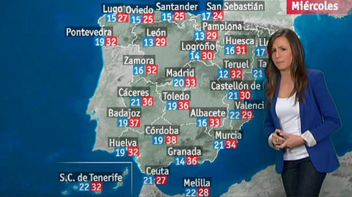 El tiempo - Puente con cielos despejados en todo el país y tormentas en Pirineos y Sistema Ibérico
