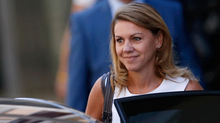 Telediario 1 - Declara Cospedal ante Ruz