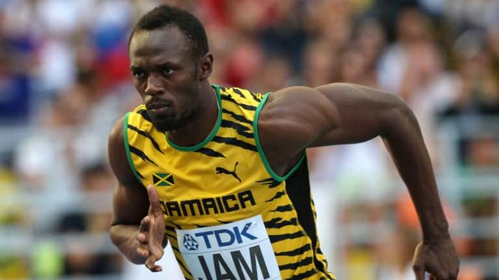 Telediario 1 - Bolt agranda su leyenda en Moscú