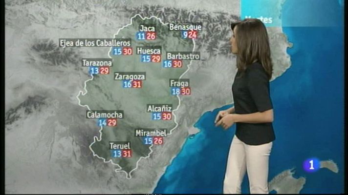 Noticias Aragón - El tiempo en Aragón - 19/08/13