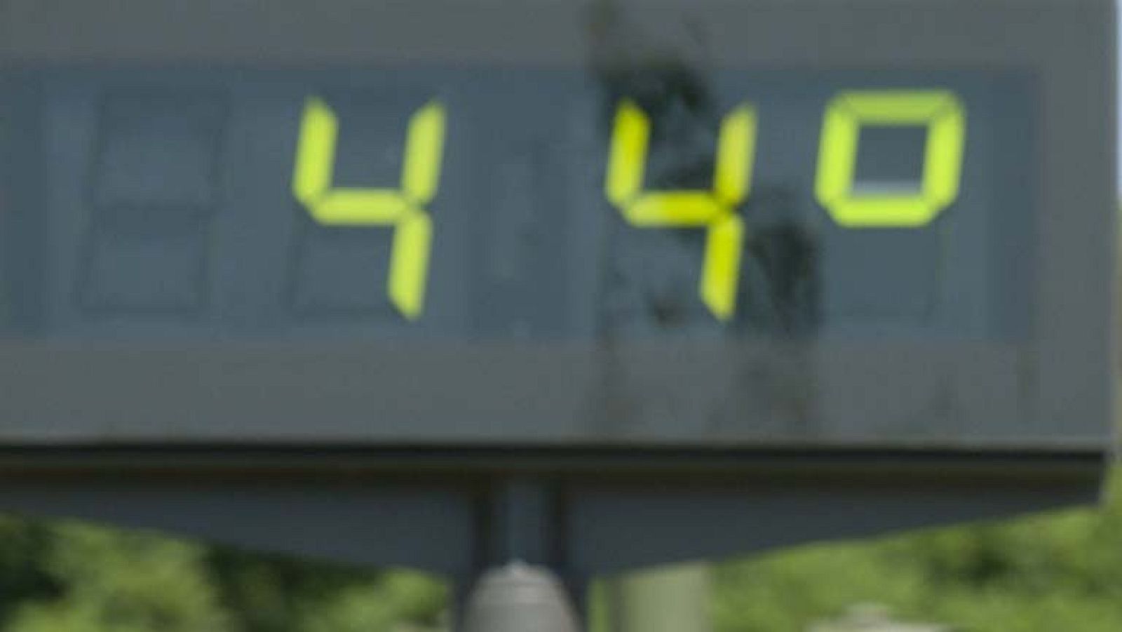 Mucho calor en el centro y la mitad oeste peninsular