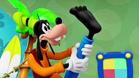 Goofy's sock hunt