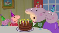 Grandpa Pig's birthday