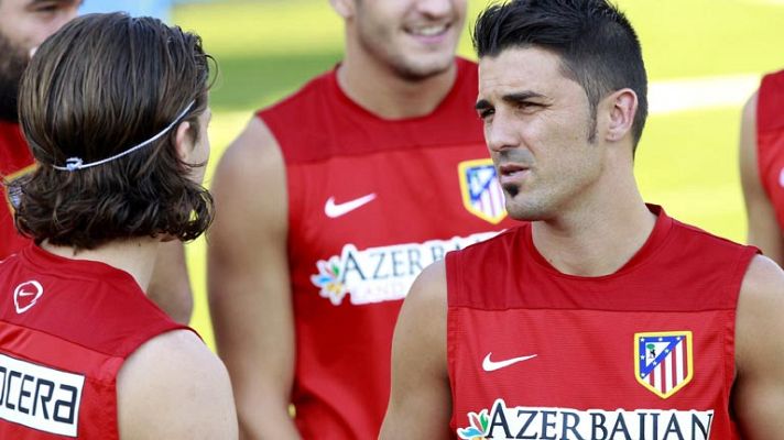 Telediario 1 - Atlético y Barça ponen en juego el primer título de la temporada