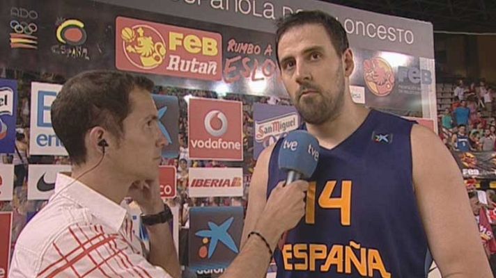 Baloncesto en RTVE - Gabriel: "Nos  vamos complementando