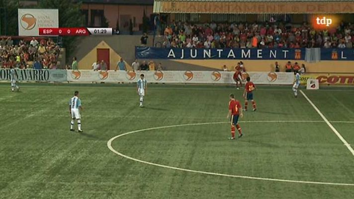 Fútbol - Torneo Sub-19. España - Argentina