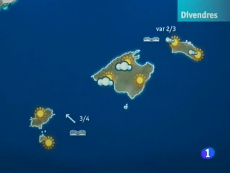 El temps a les Illes Balears - 22/08/13 | Ver