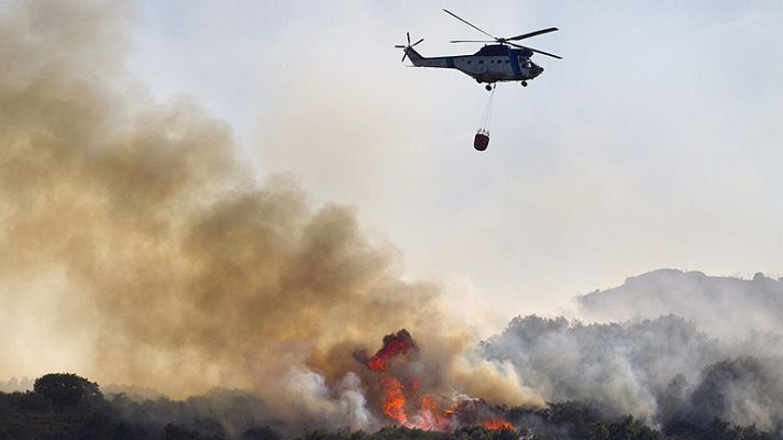 Informativo 24h - Controlados los incendios que afectan a Ourense