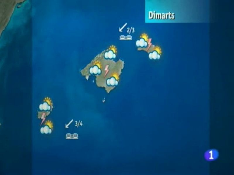 El temps a les Illes Balears - 26/08/13 | Ver