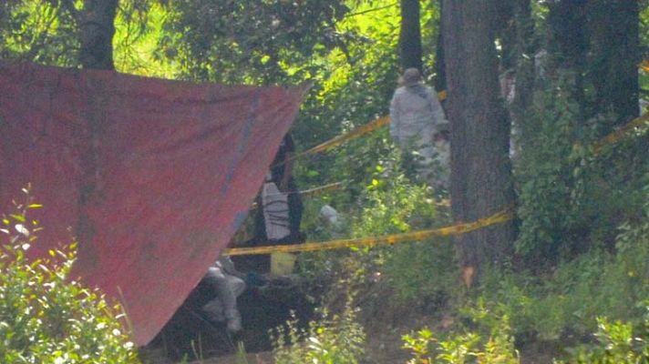 Telediario 1 - Identificación cadáveres en México