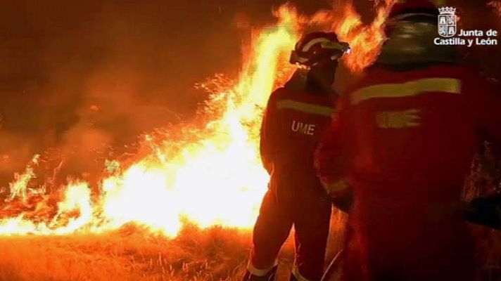 Telediario 1 - Repercusión turística incendios