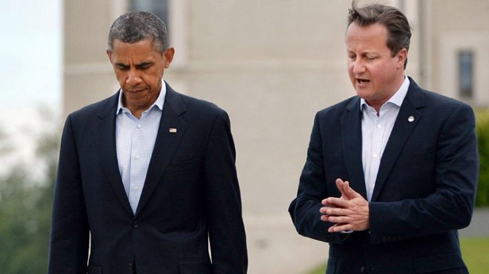 Telediario 1 - Reacciones internacionales Siria