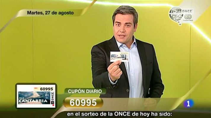 Sorteos ONCE - Sorteo ONCE - 27/08/13
