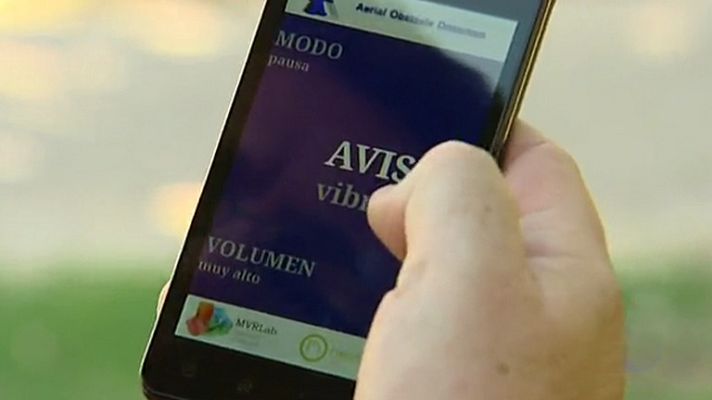 Telediario 1 - Aplicación móvil para ciegos